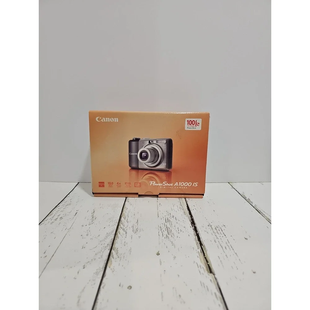 Canon PowerShot A1000 IS 10.0MP Digital Camera - Gray